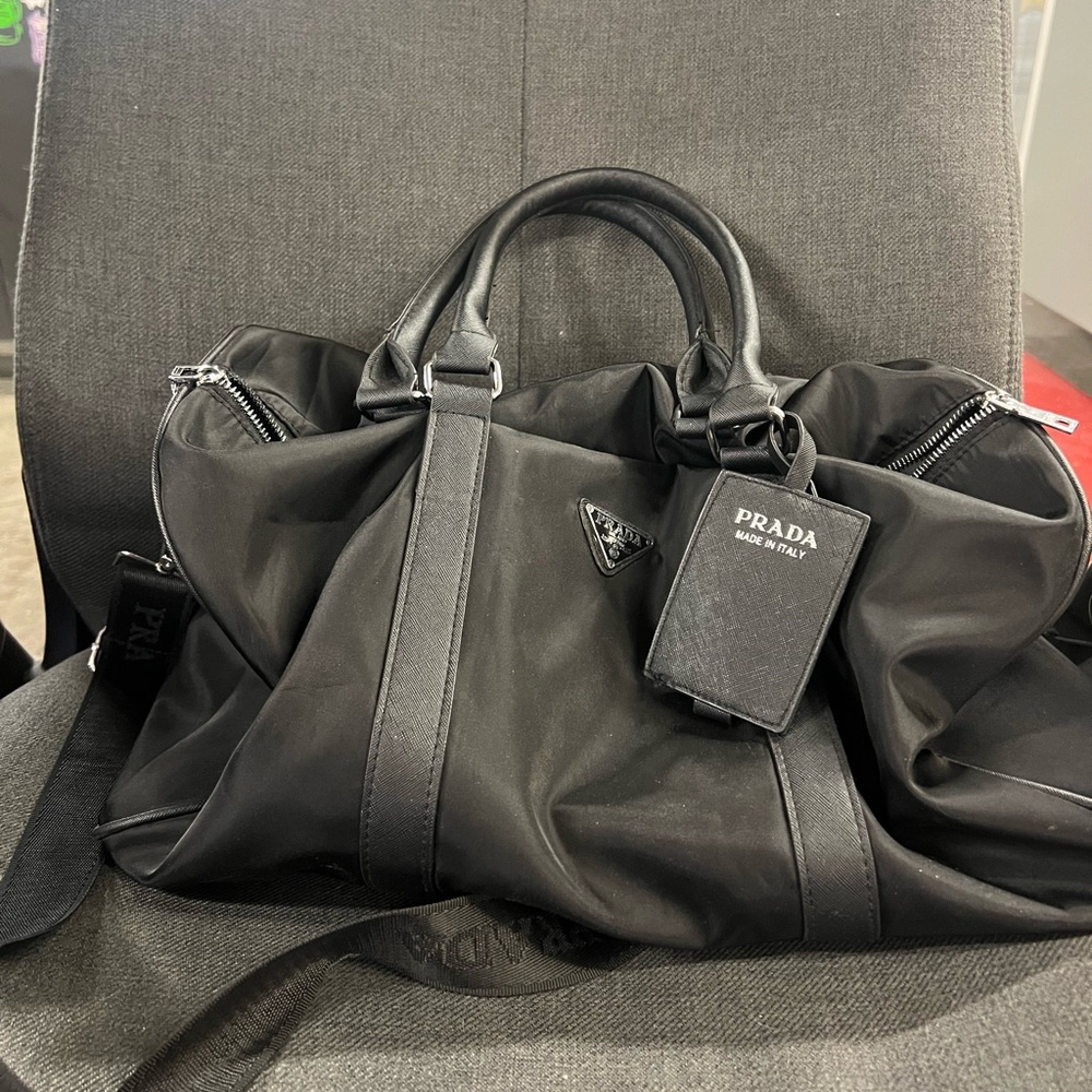 Prada Black Travel Bag